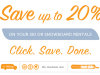 Save Up to 20% with Rentskis 