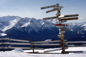 Lake Louise offers an after-ski party every Friday night of the winter.
