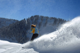 Skiing in Slovenia