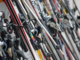 Skis have certainly evolved since those 1947 Northland hickories.