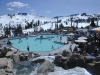 Squaw Valley's High Camp features a swimming lagoon and hot tub. Photo courtesy of Squaw Valley/Eric Brandt.