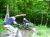 Mountain biking at Whiteface. ORDA Photo