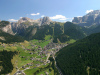 Mountain views across Val Gardena