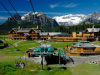 Catch sight of grizzly bears from the Lake Louise Gondola. Photo: Lake Louise Ski Area.