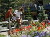 Families enjoy visiting Winter Park for summer activities.
