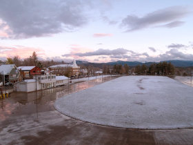 Practice rink at Lake Placid