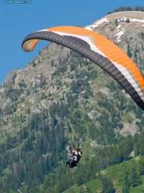 You can paraglide off the summit from Jackson Hole's Tram.