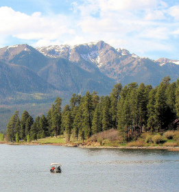 Enjoy water sports in the mountains around Durango.