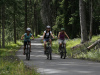 Families love biking along the lower, village trails at Winter Park.