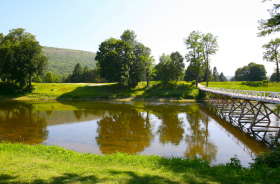 Pocono's Shawnee Inn second hole. Photo: Mike Klemme
