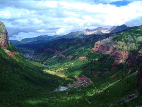 Telluride in summer.