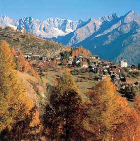 Autumn in the Swiss Alps