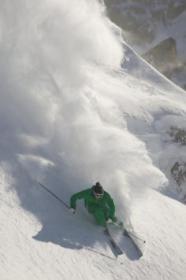 Perisher Blue. Photo: Tony Harrington. Skier: Tim Myers.