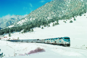 Limit your carbon footprint by taking the train