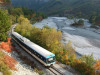 Train des Pignes runs between the Alps and the Mediterranean