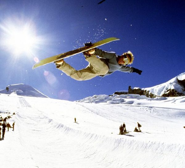Saas-Fee half-pipe