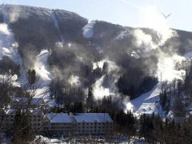 Wisp's snowmaking system attracts international attention.