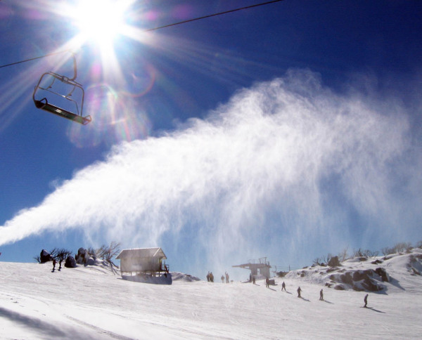 Perisher Blue is in the midst of an extensive snowmaking upgrade.