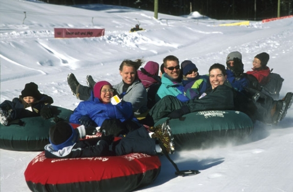 Canada is known for its tube hills that you can find adjacent to big city suburbs.