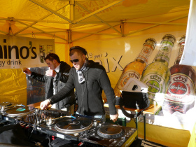 Fifty DJs will spin and mix records for 48 hours at Saalbach-Hinterglemm's Rave On Snow.