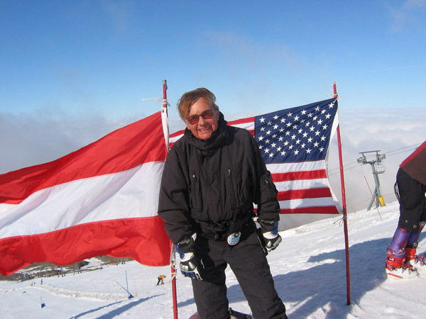 Erich Sailer, race instructor of Buck Hill, Minn., has coached over 25,000 young skiers.
