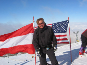 Erich Sailer, race instructor of Buck Hill, Minn., has coached over 25,000 young skiers.