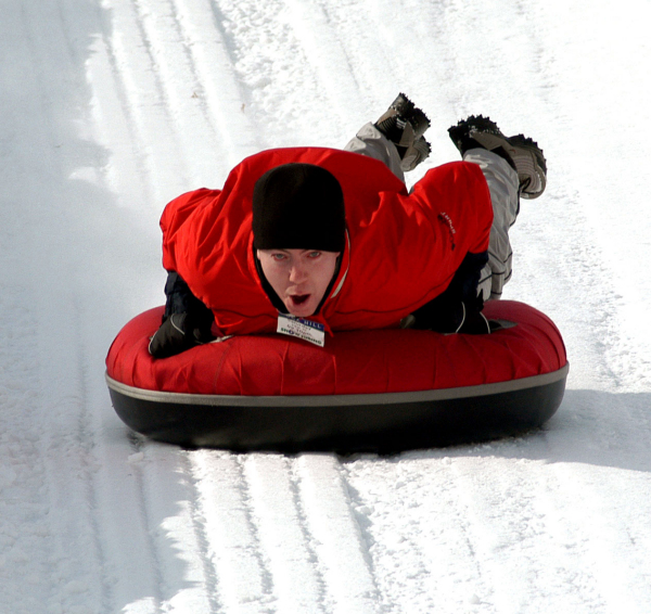 Buck Hill is a popular tubing spot with Twin City snow lovers.