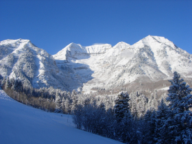 Sundance is offering a Quiet Time package before everything tuns white like this.