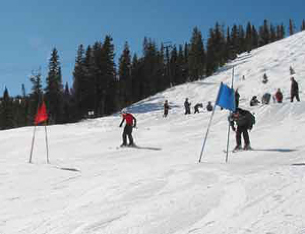 Wolf Creek's Fun Race is open to skiers of all ages and abilities.