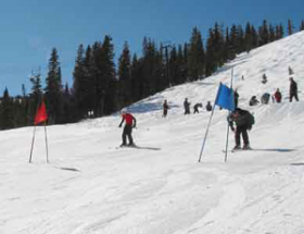 Wolf Creek's Fun Race is open to skiers of all ages and abilities.