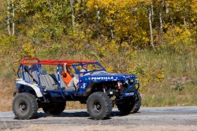 Powder Mountain's rebuilt 1986 Chevy Suburban, ready for some Powzilla Tours.