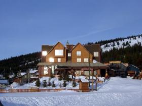 Construction rocking out at Big White