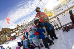 Snowmass is a great place to start out young.