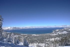 Lake Tahoe is the star of a new daily TV show. 