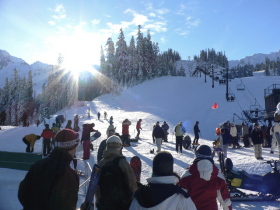 Mt. Baker is one of several ski areas offering advanced training.