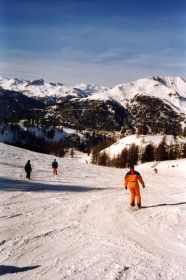 Ski lift  at Chamonix