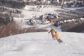 Cruising at Sugarbush.