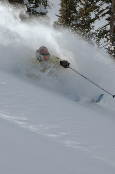 The steep and deep at Crested Butte.