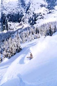 The beauty of Crystal Mountain's expert terrain