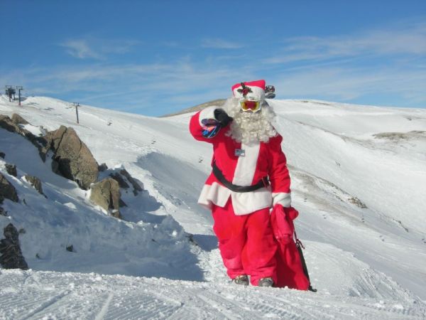 Santa sends greetings