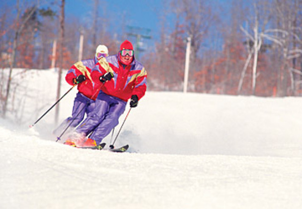 Skiers at Whitetail.