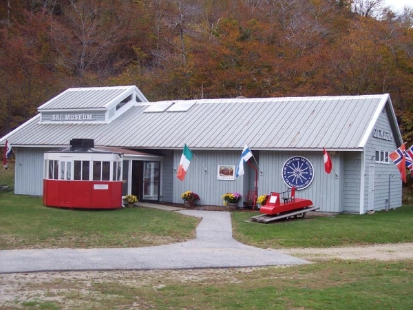 New England Ski Museum at the base of the Cannon Mountain tram.