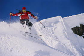 A typical day at the office at Mt. Hood Meadows.