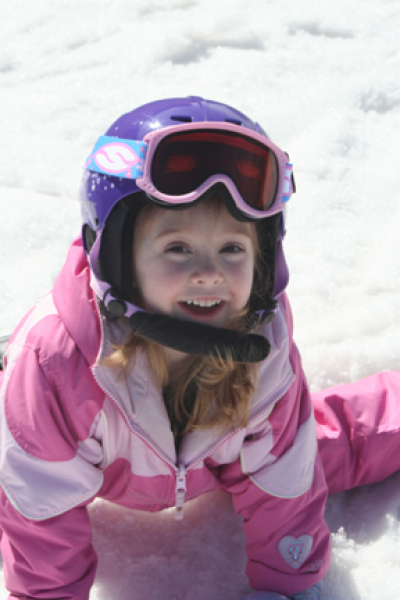 The new child safety devices are designed to prevent tots from sliding off chairlifts.
