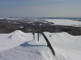 The view from Spirit's terrain park is one of the best in the Heartland.