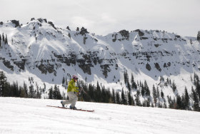 Going for a spin at Sugar Bowl.