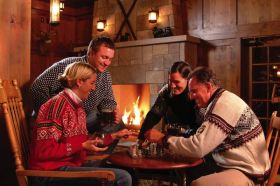 It's easy to get pampered  at Crystal Mountain.