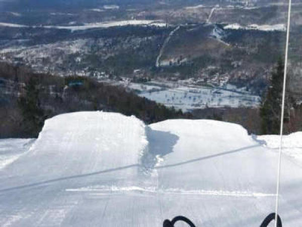 View from the top of Blue Mountain.
