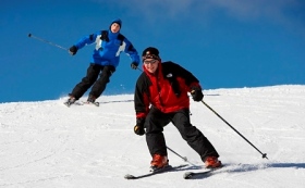 Skiing at Treetops