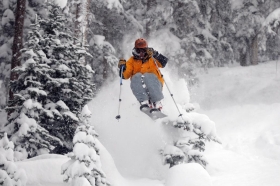 Red Lodge sees the deepest snows of the season in spring when you can get a ski and stay deal.